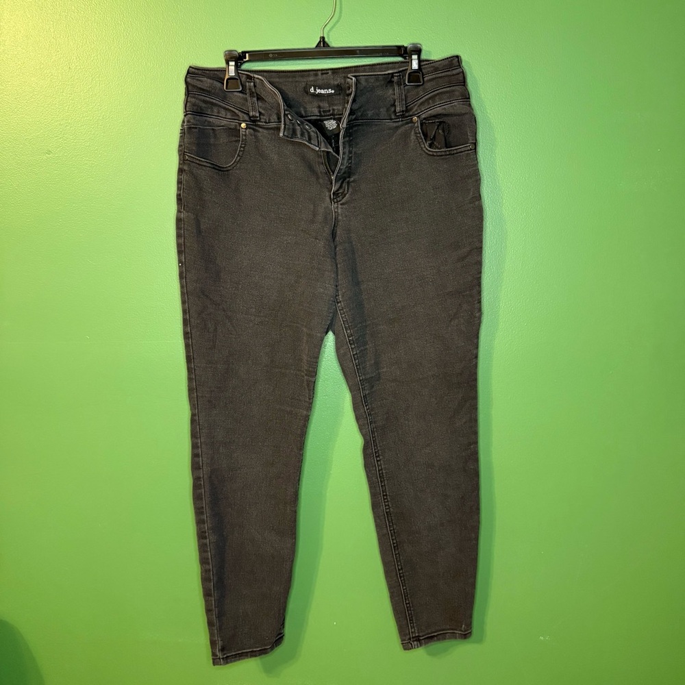 d. jeans Women's Dark Gray Skinny Jeans